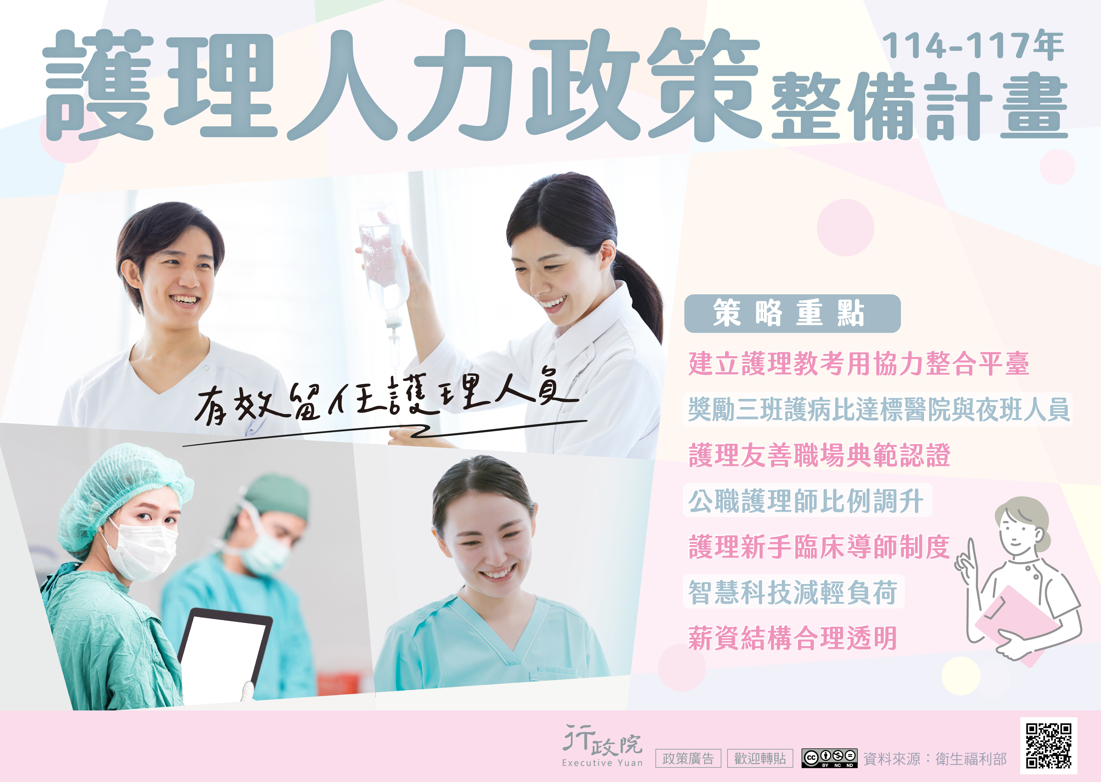 護理人力政策整備計畫