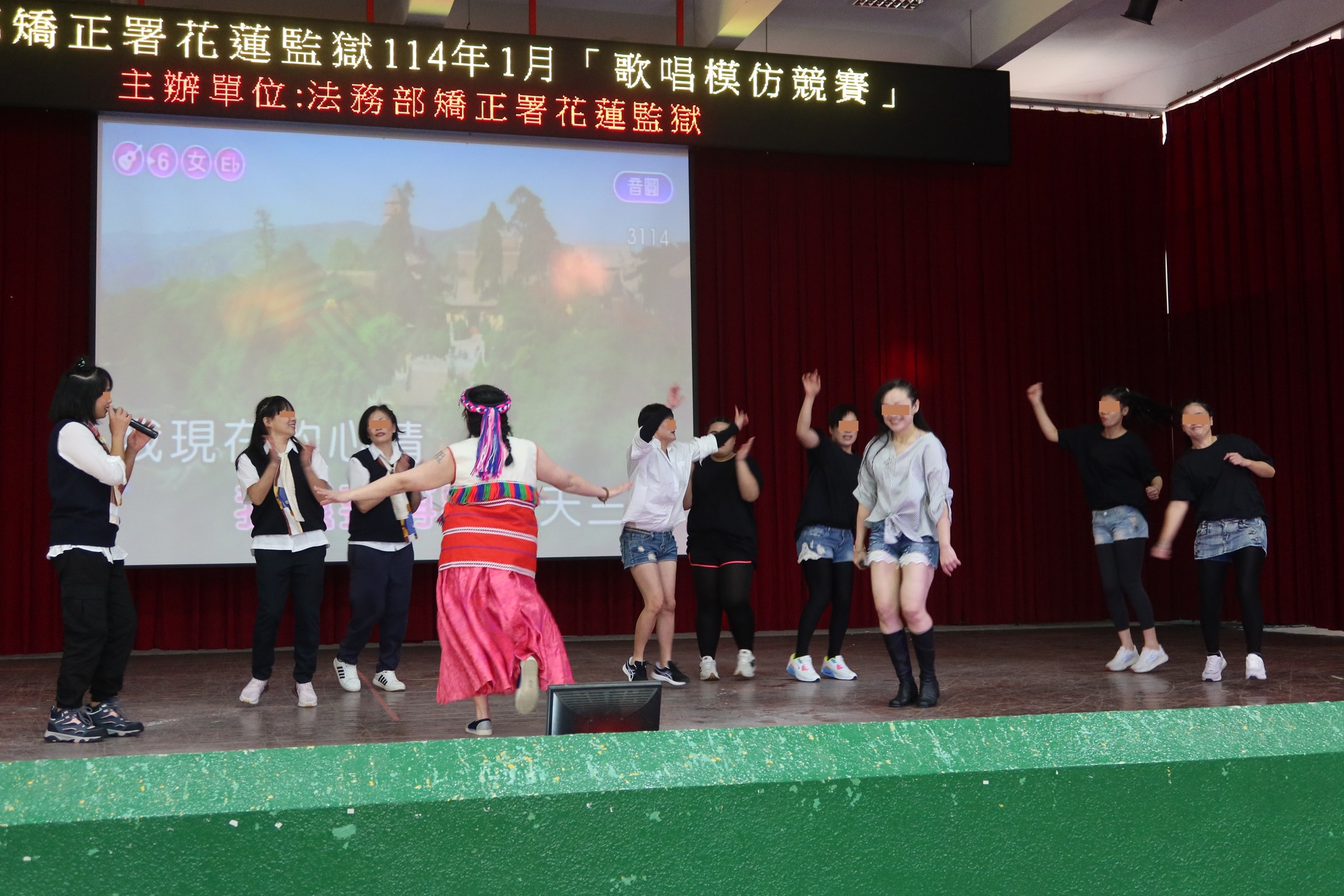 114年1月文康活動-歌唱模仿競賽熱歌熱舞