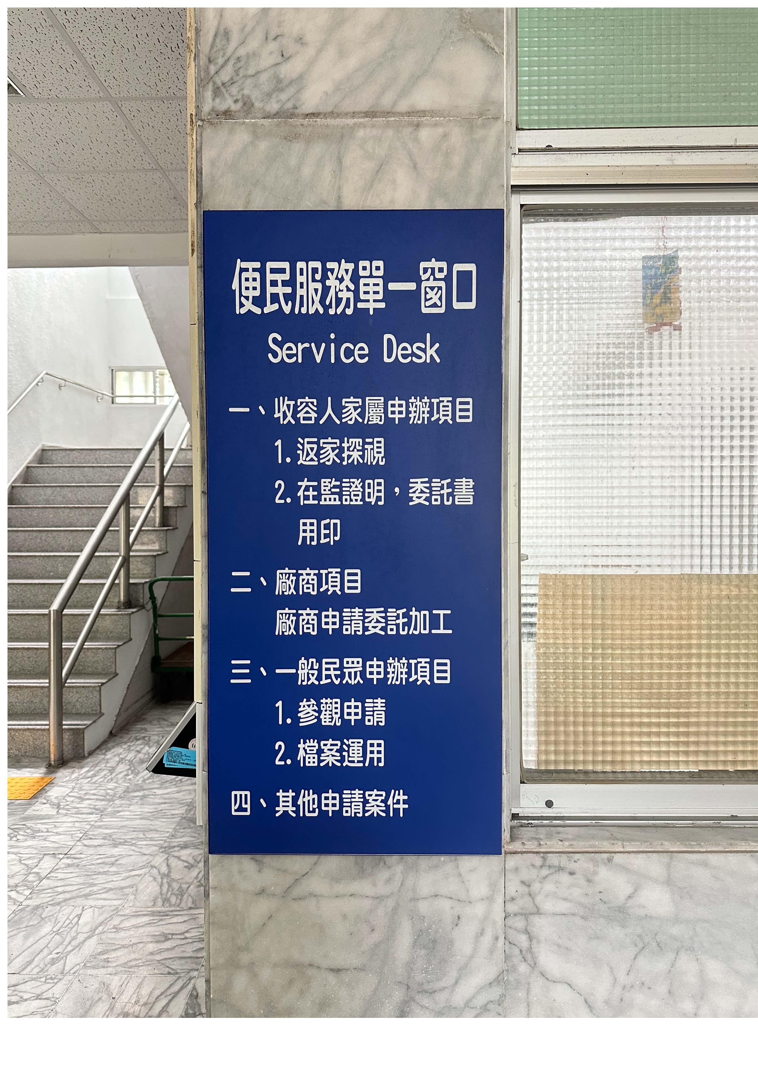The sign of single window