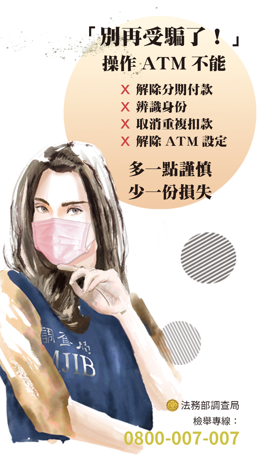 文宣：操作ATM 多一點謹慎 少一份損失